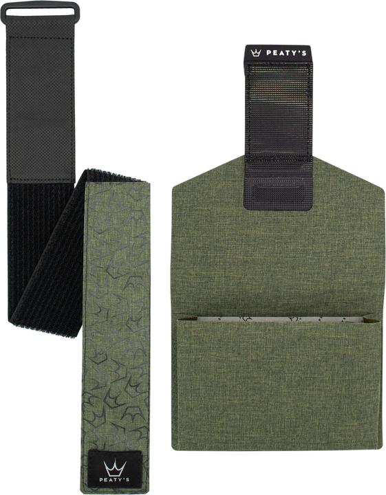 Produktbild Peaty's HoldFast Trail Tool Wrap - Moss Green (Rahmentasche)