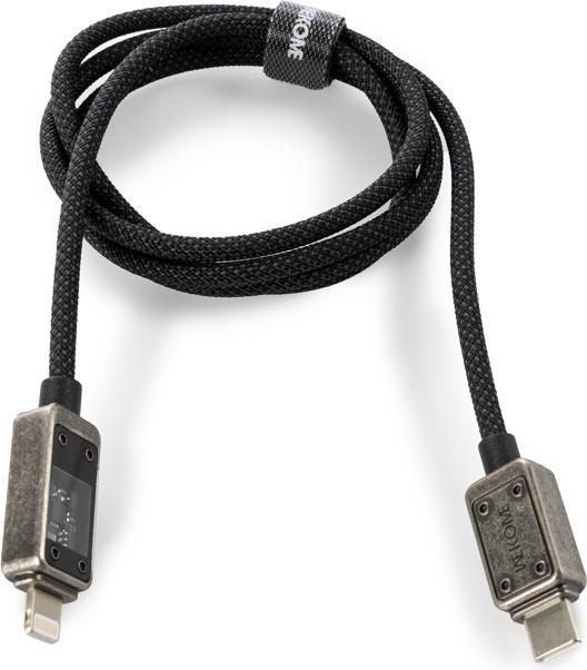 Actual product image Wekome WDC-08 Vanguard-Serie – USB-C-zu-Lightning-Schnelllade-PD-Verbindungskabel 20 W 1 m (trüb) (1 m, 20 W)