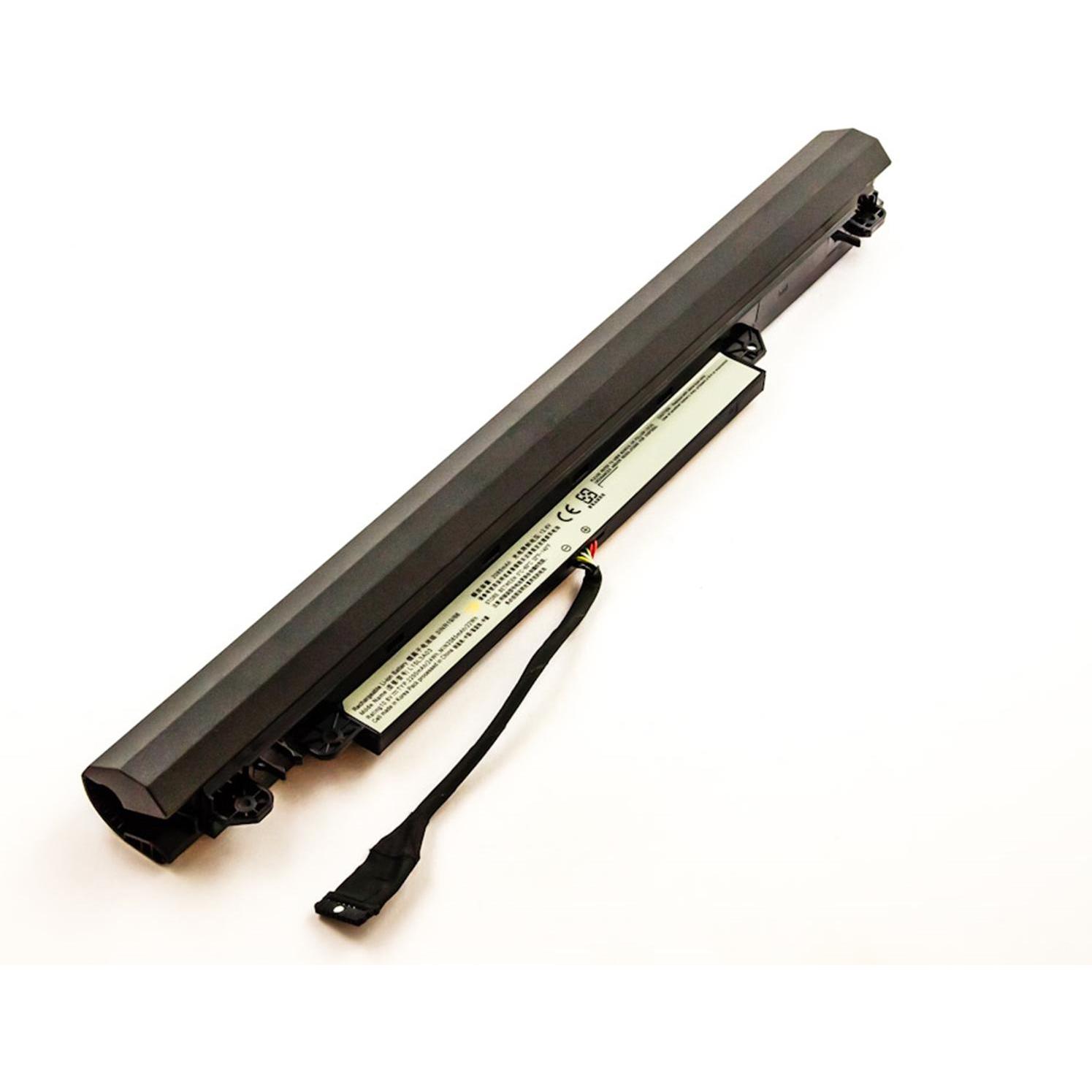 AGI Akku kompatibel mit Lenovo IdeaPad 110-14IBR (1 Zellen, 2200 mAh), Notebook Akku, Schwarz