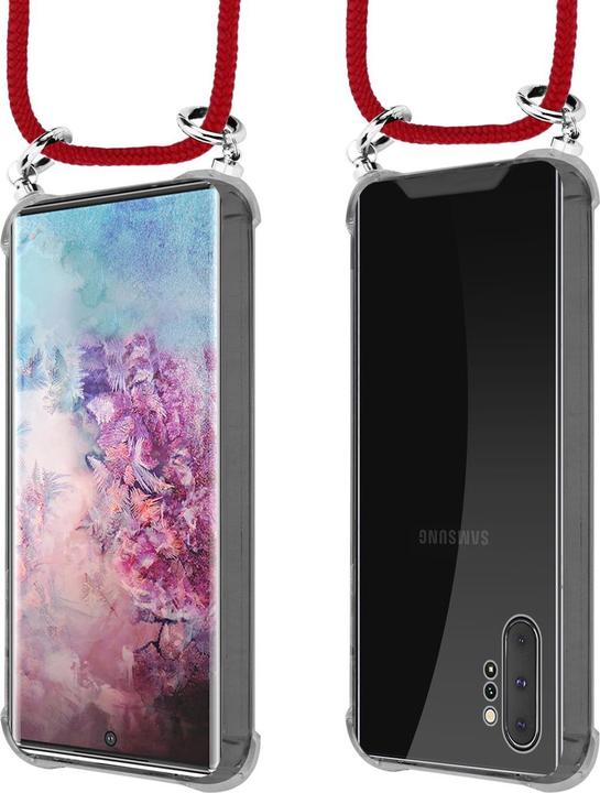 Produktbild Cadorabo TPU Handy Kette SILBER Cover