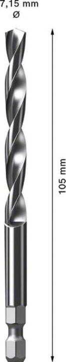 Produktbild Bosch Professional Zubehör Zentrierbohrer (7.15 Millimeter)