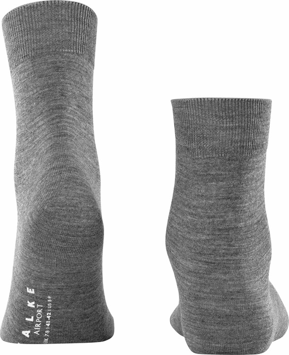 Actual product image Falke Airport (3-pack) men's socks, colour 3070 dark grey mel., size 43-44 (Single pack, 43 - 44)