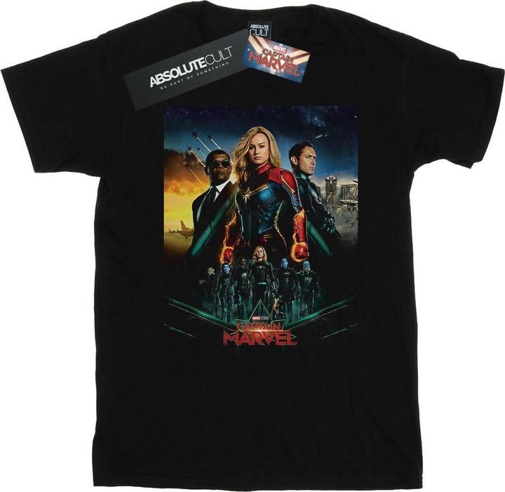 Produktbild Captain Movie Starforce Poster TShirt (XXL)
