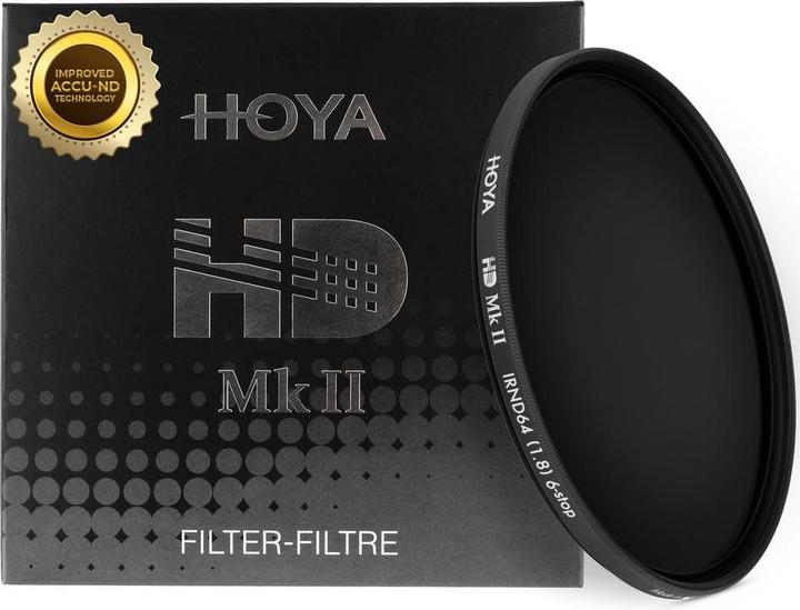 Produktbild Hoya Filter HD MkII IRND64 (1.8) 72mm (72 mm, ND- / Graufilter)