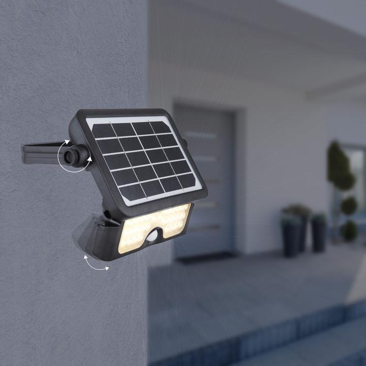 Produktbild Globo Solarleuchte schwarz 1xLED (IP65)