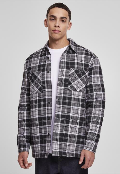 Produktbild Urban Classics Padded Checked Shirt Jacket (L)