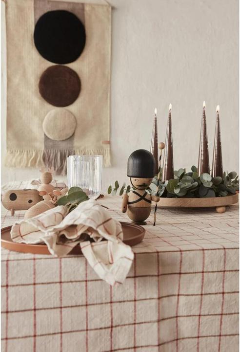 Actual product image OYOY Living Serving tray Inka ø30 x 4.7 cm, Nature