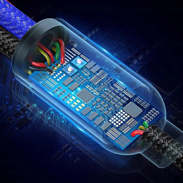 Image du produit Baseus Trois couleurs primaires 3 en 1 (1.20 m, USB 2.0)