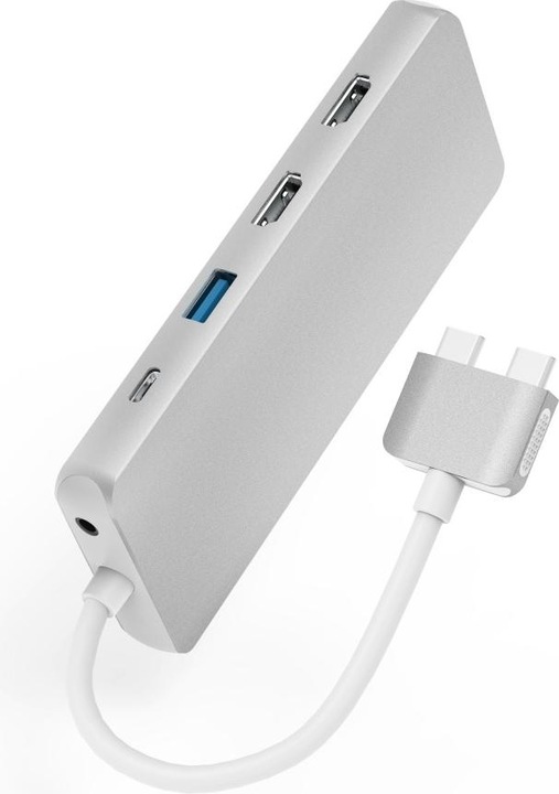Actual product image Hama USB-C hub (USB-C, 12 Ports)