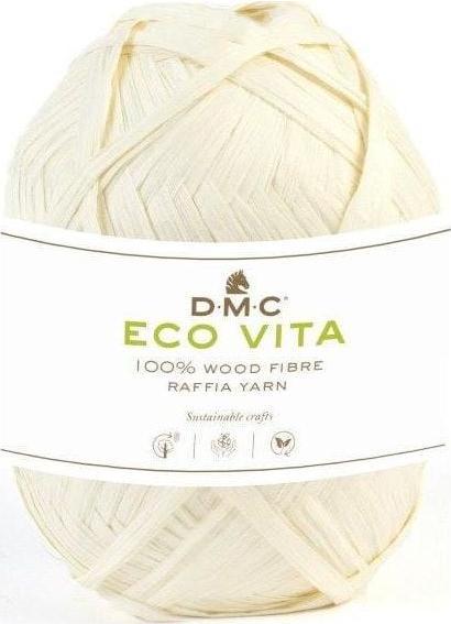 Immagine prodotto DMC Cavo filato per tessuto Eco Vita Raffia 50 g, ecrù, confezione da 50 g (100 m)