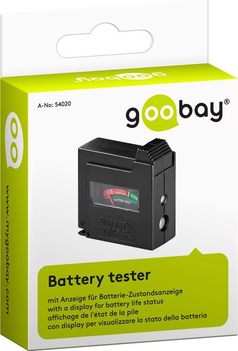 Produktbild Goobay Batterietester
