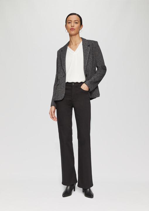 Produktbild S.Oliver Indoor-Blazer Schmal geschnittener Blazer aus Interlockjersey (34)