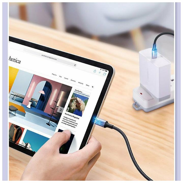 Image du produit Ugreen Câble de charge en nylon titane (2 m, USB 2.0)