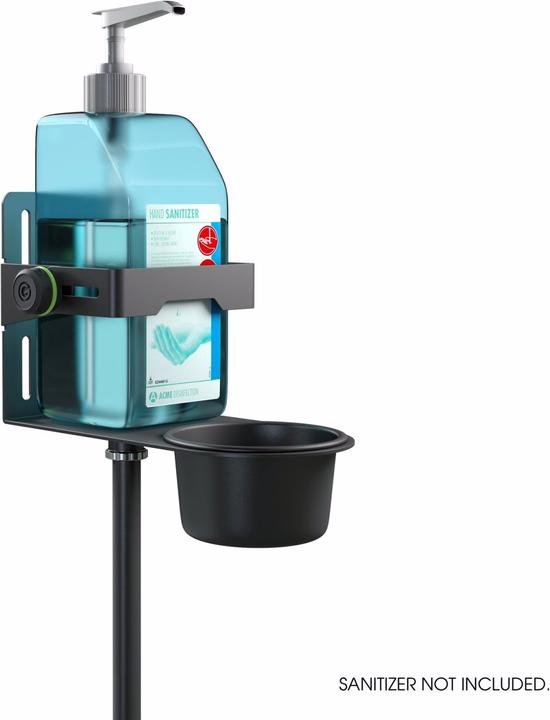 Actual product image Gravity MS 23 DIS 01 B Height-adjustable disinfectant stand