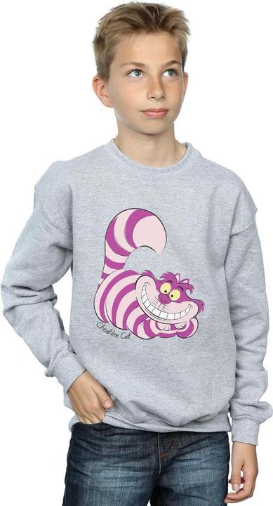 Actual product image Disney Boys Alice In Wonderland Cheshire Cat Sweatshirt (128)