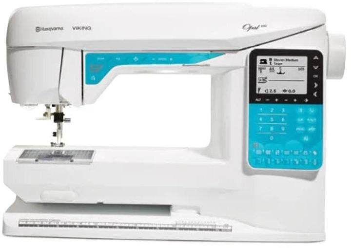Husqvarna Nähmaschine Opal 650 Weiss