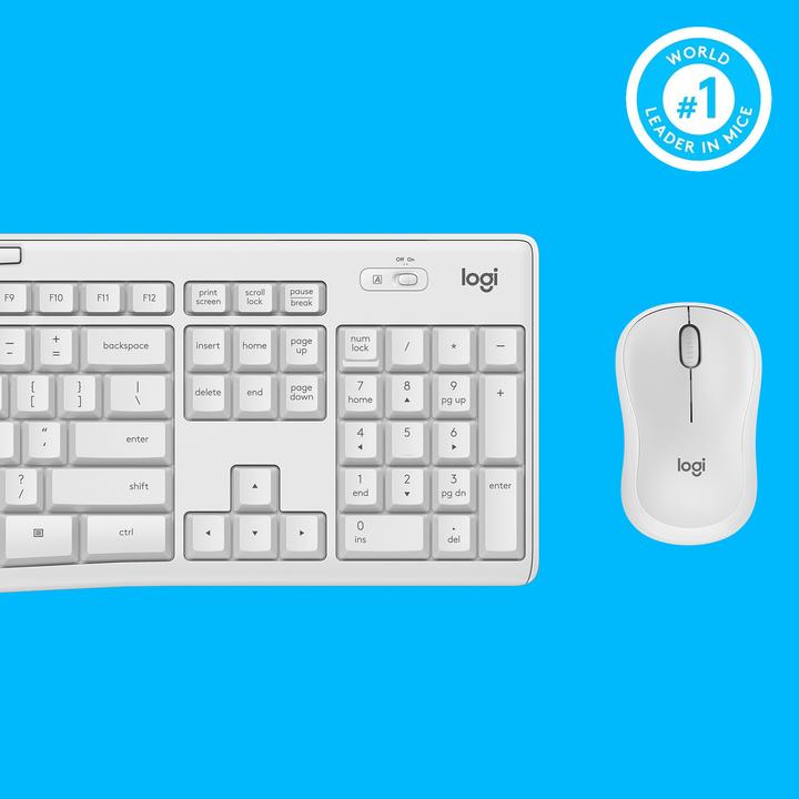 Immagine prodotto Logitech MK295 Silent (US, Senza fili)