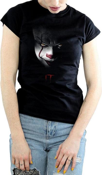 Immagine prodotto Universal Textiles Maglietta da donna/ragazzo in cotone Pennywise Stare (L)