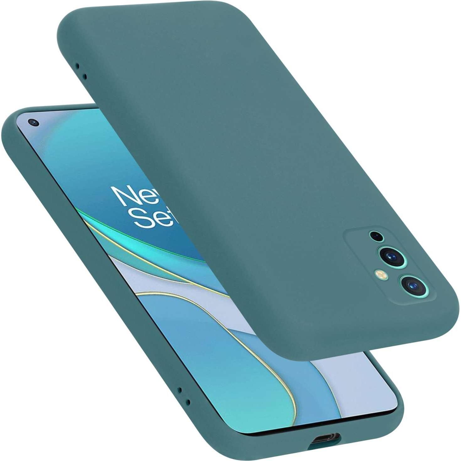 Thumbnail - Cadorabo Hülle für OnePlus 9 TPU im Liquid Case Design (OnePlus 9), Smartphone Hülle, Grün