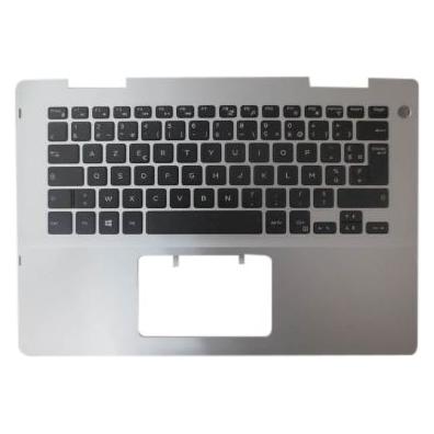 Dell Assy Kybd 80 W/Pr Usint Sl Bl (Eng. Int., Kabelgebunden), Tastatur, Schwarz
