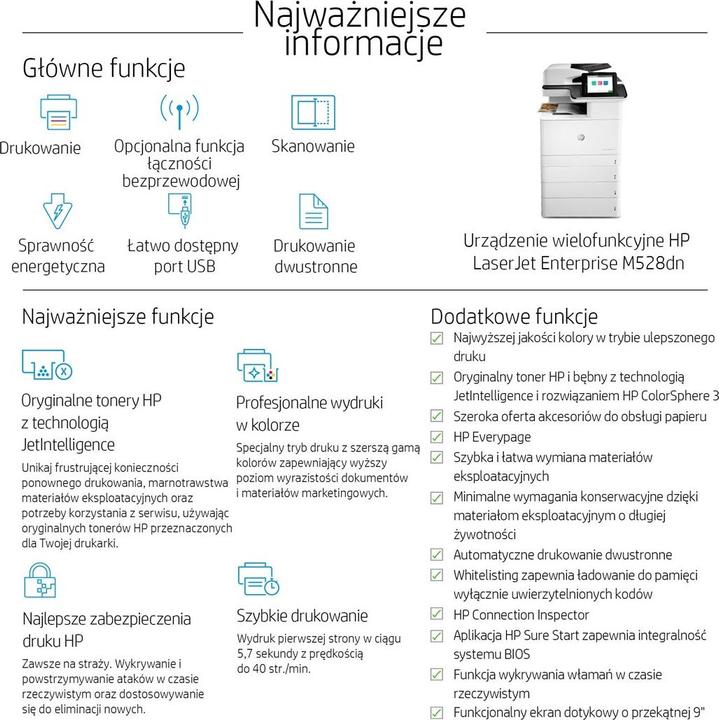 Produktbild HP MFP M776dn (Laser, Farbe)