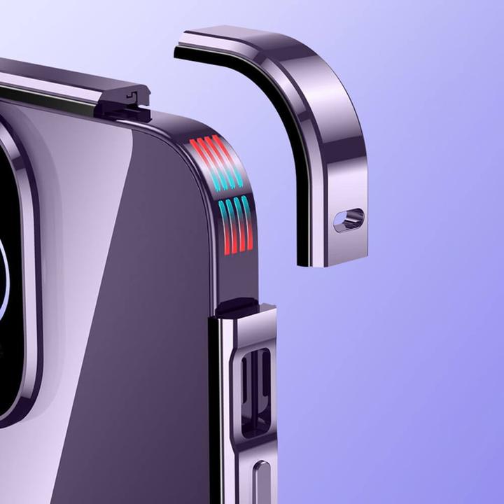 Produktbild Cover-Discount iPhone 15 - Magnetische Schutzhülle mit Panzerglas silber (Apple iPhone 15)