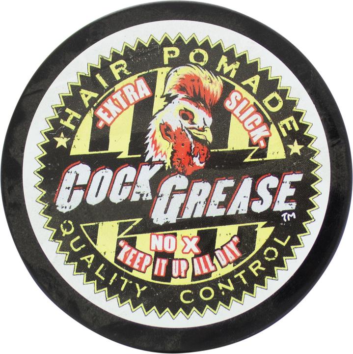 Actual product image Cock Grease Extra Slick Pomade 100 g (Hair pomade, Hair wax, 100 g)