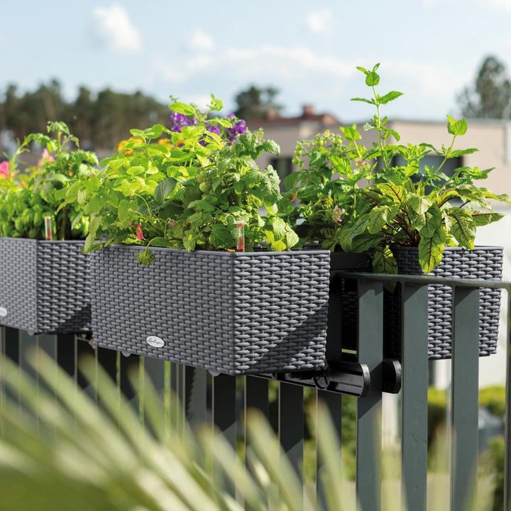 Actual product image Lechuza BALCONERA Cottage 40 Granit (40 x 19 x 19 cm)