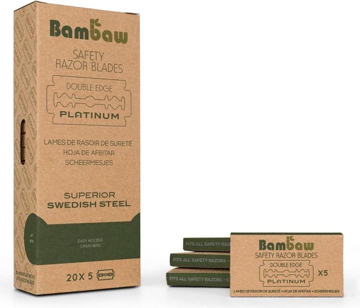 Bam Baw Sicherheits-Rasierklingen (1 x)