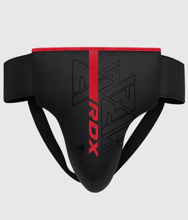 Actual product image Rdx Groin Guard Rex F6 Matte Red-L (L)
