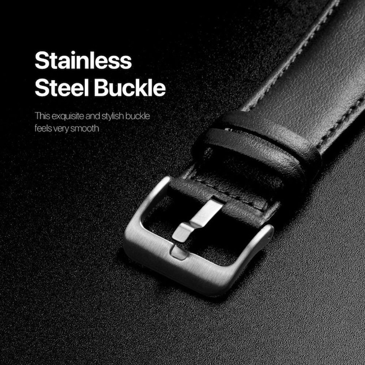 Actual product image Dux Ducis YS Series Genuine Leather Bracelet (38 mm, 40 mm, 41 mm, Genuine leather, Apple Watch Series 2, Apple Watch Series 3, Apple Watch Series 1, Apple Watch Series 4, Apple Watch Series 5, Apple Watch Series 6, Apple Watch Series 7, Apple Watch Series 8, Apple Watch Series 9, Apple Watch SE)