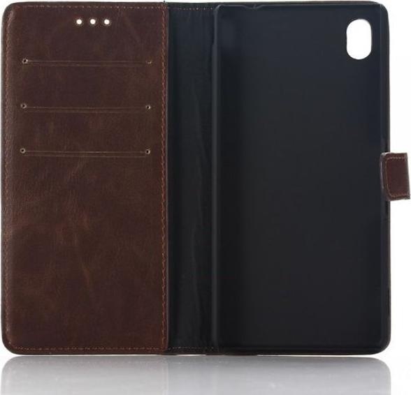 Produktbild MU Classic Crazy Horse Leder Hülle (Sony Xperia M4 Aqua)