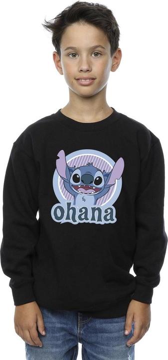 Actual product image Disney Boys Lilo And Stitch Ohana Circle Sweatshirt (152, 158)