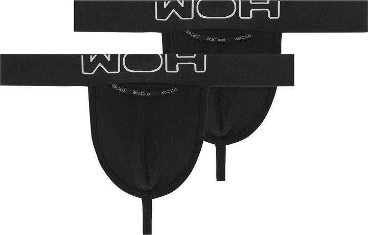 Produktbild Woh - Sexy Fun - String - 2er Pack (M Schwarz) (M, 2er Pack)