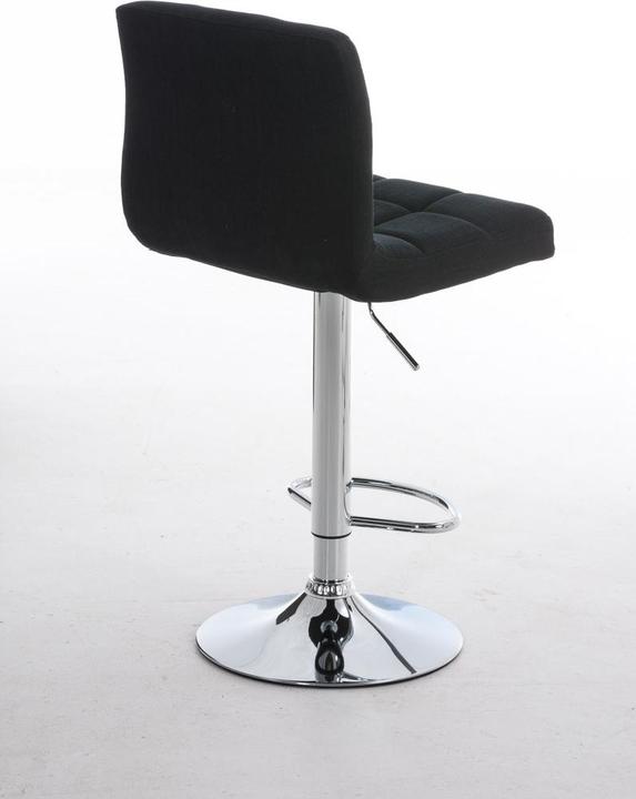 Produktbild Swisshandel24 Barhocker Peru STOFF, schwarz