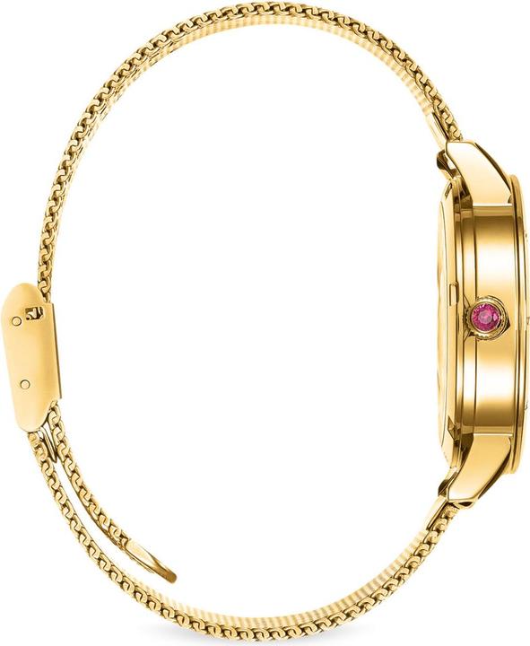 Produktbild Thomas Sabo Damenuhr Schlange in 3D-Optik gelbgoldfarben (33 mm)