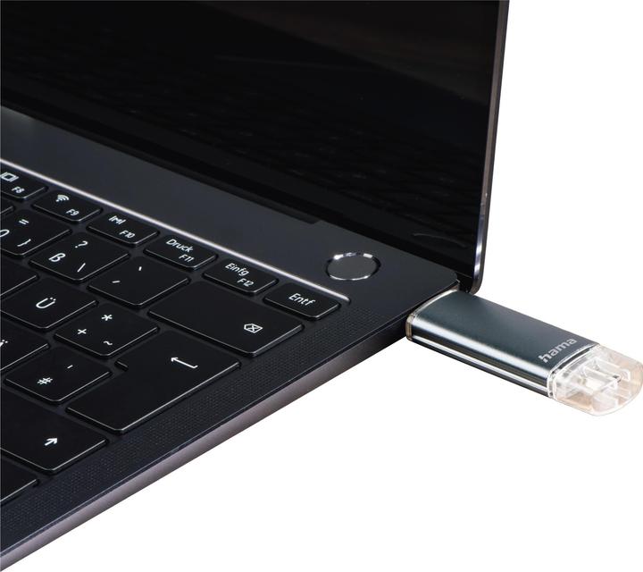 Actual product image Hama Laeta Twin (16 GB, USB-A)