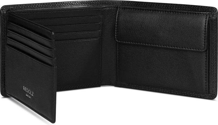 Produktbild Redolz Leather Essentials QF Geldbörse RFID Leder 12 cm ausklappbar