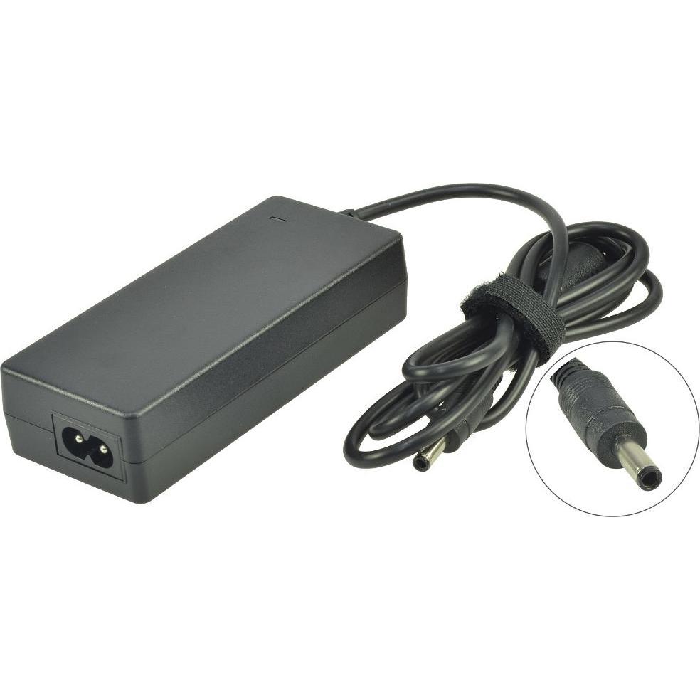 2-Power AC Adapter 19.5V 2.31A 45W includes power cable (45 W), Notebook Netzteil, Schwarz