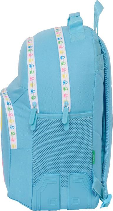 Produktbild Benetton Schulrucksack Spring Celeste 32 x 42 x 15 cm