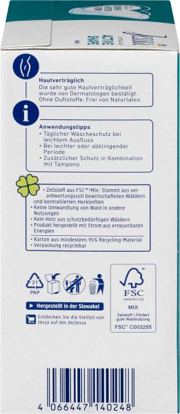 Produktbild dm Jessa Slipeinlagen Active Shape