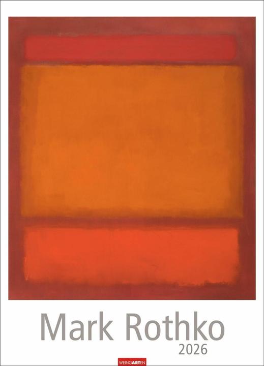 Produktbild Mark Rothko Kalender 2026 (49 x 68 cm, Deutsch, Englisch)
