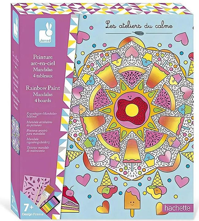 Produktbild Janod Mandalas mit Regenbogenfarben