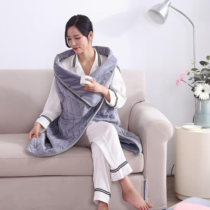 Actual product image ASMI Fluffy USB warming blanket (120 x 75 cm)