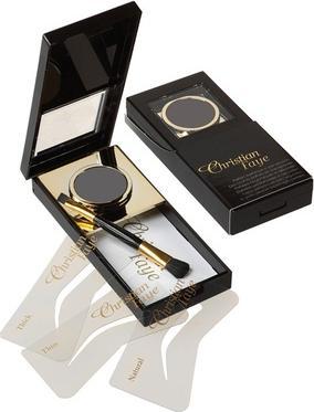 Actual product image Christian Faye Christian Eyebrow Semi Permanent Makeup Kit Black (Black)