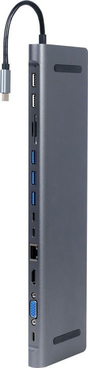 Actual product image Gembird Multiport (USB-C, 12 Ports)