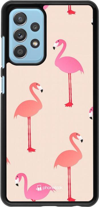 Actual product image PhoneLook Cover Pink Flamingos Pattern (Samsung Galaxy A52)