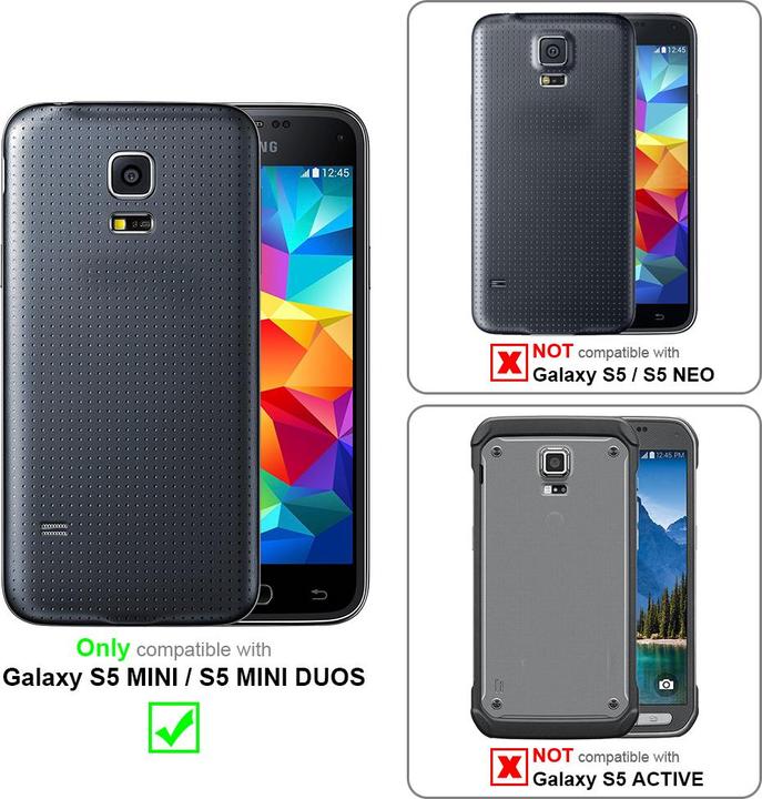 Produktbild Cadorabo Handykette für Samsung Galaxy S5 MINI / S5 MINI DUOS Necklace Hülle mit verstellbarem Kordelband