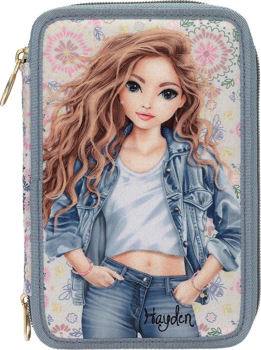 Produktbild Top Model Topmodel - TOPModel Triple Pencil Case - FESTIVAL FUN - Cream, Light Blue