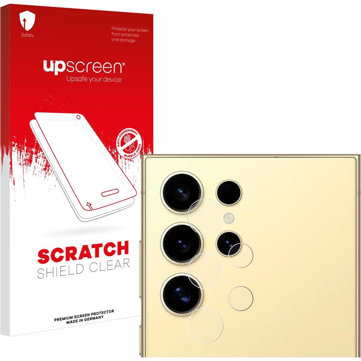 upscreen Scratch Shield Displayschutz (1 Stück, Samsung Galaxy S24 Ultra), Smartphone Schutzfolie, Transparent